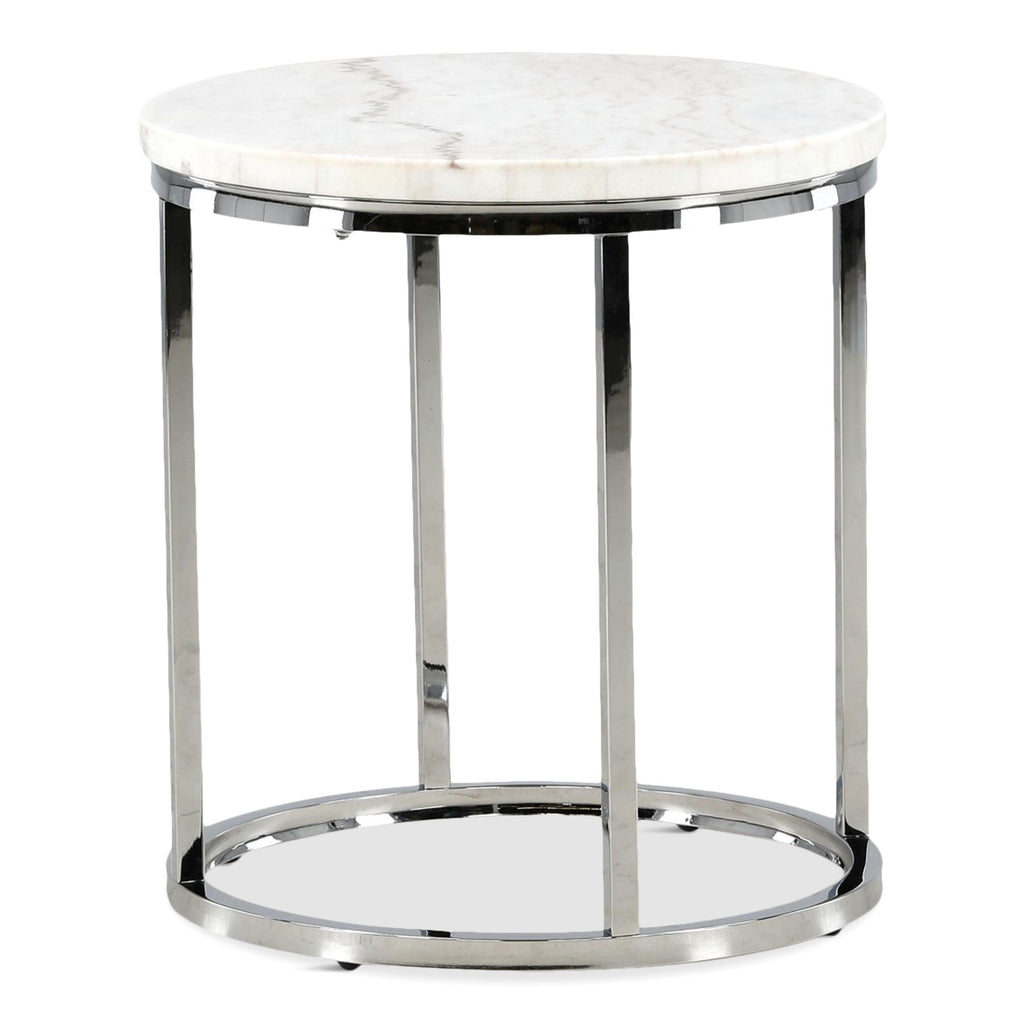 Casablanca Marble Top End Table - Indoor