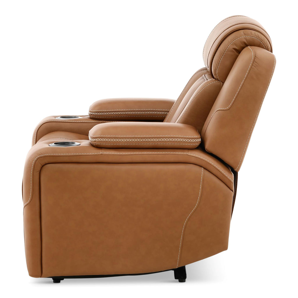 Denver Power Recliner - Leather