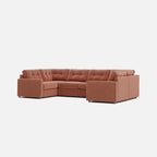 Modular One 6-Piece Sectional - Cantaloupe