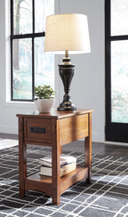 Breegin Chairside End Table - Indoor