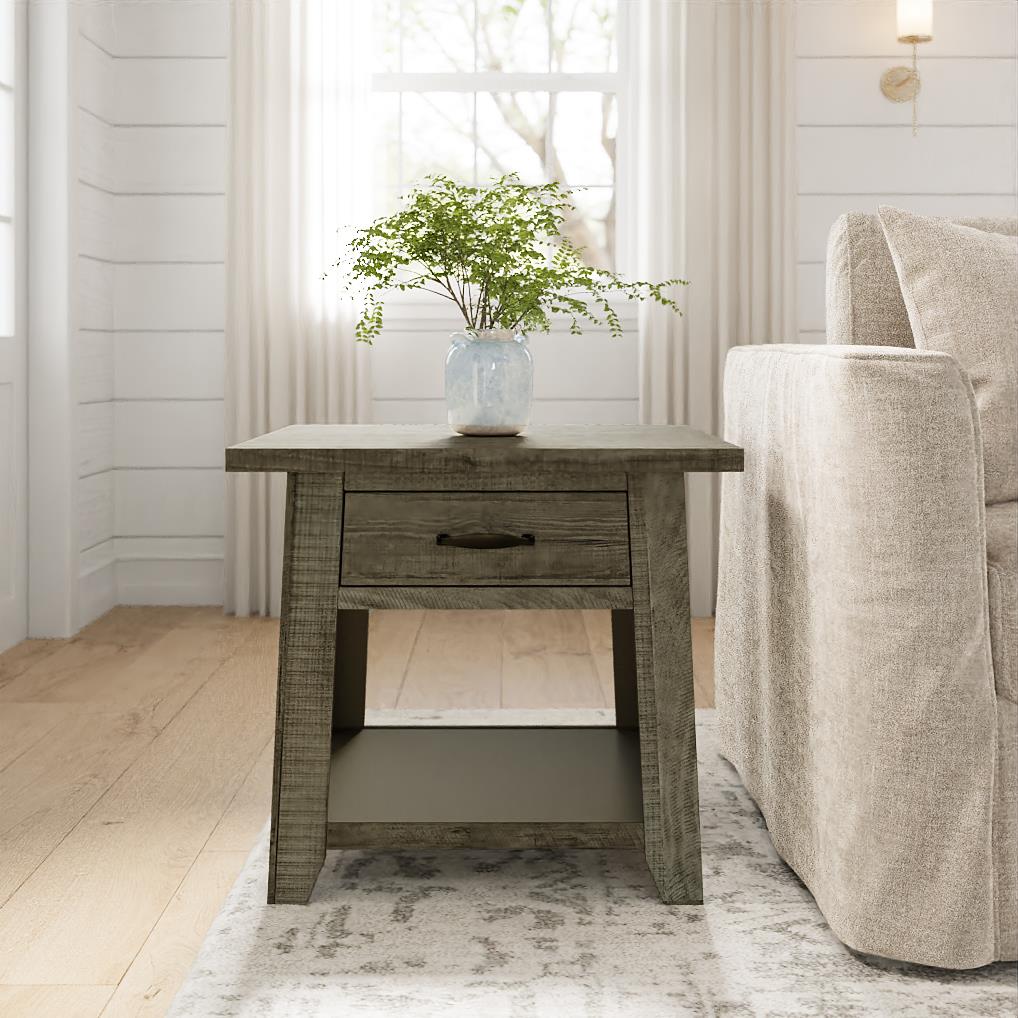 Driftwood End Table - Indoor