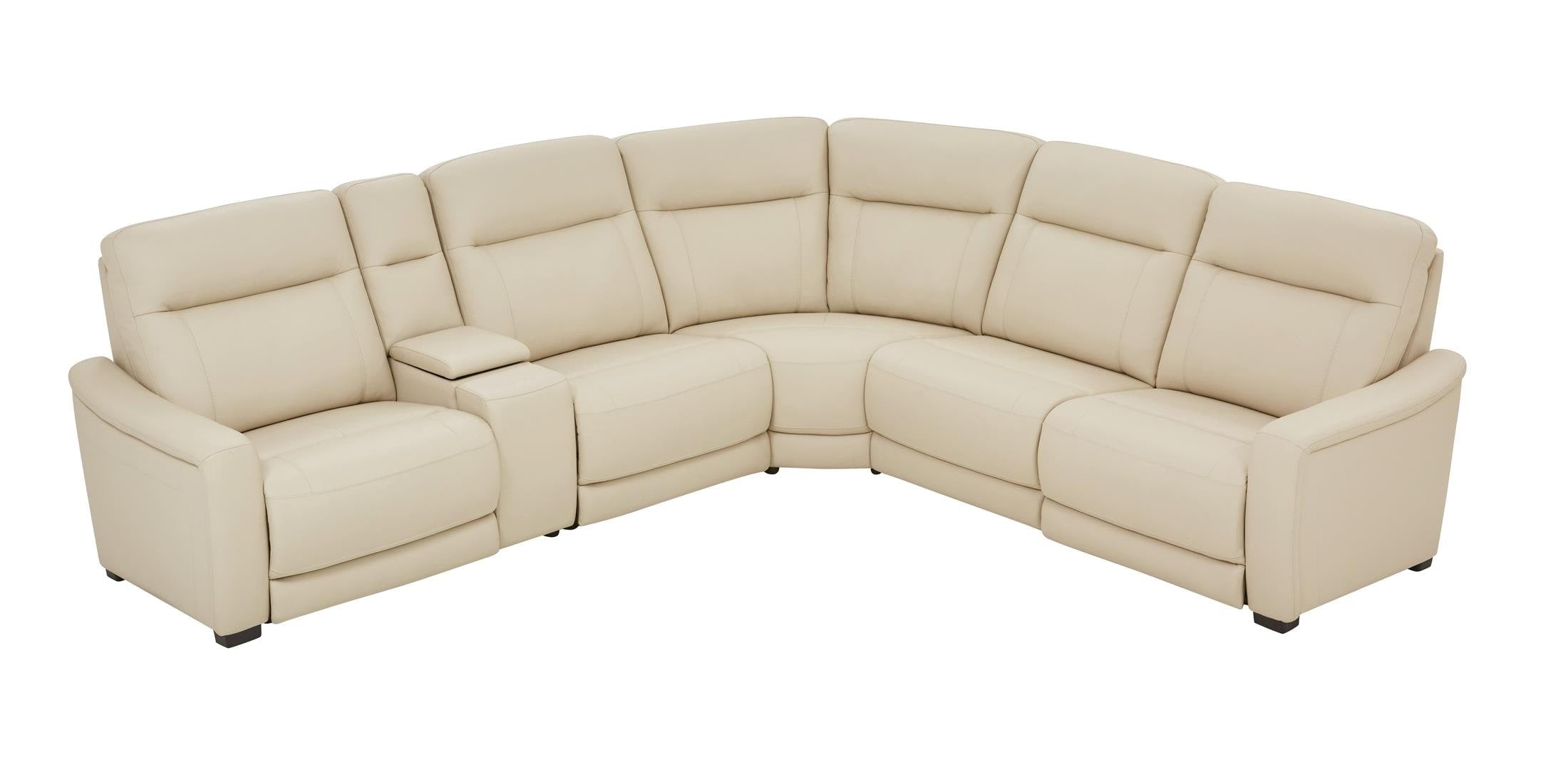 Newport 6-Piece Leather Power Reclining Sectional - Set