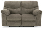 Alphons Reclining Loveseat - Fabric