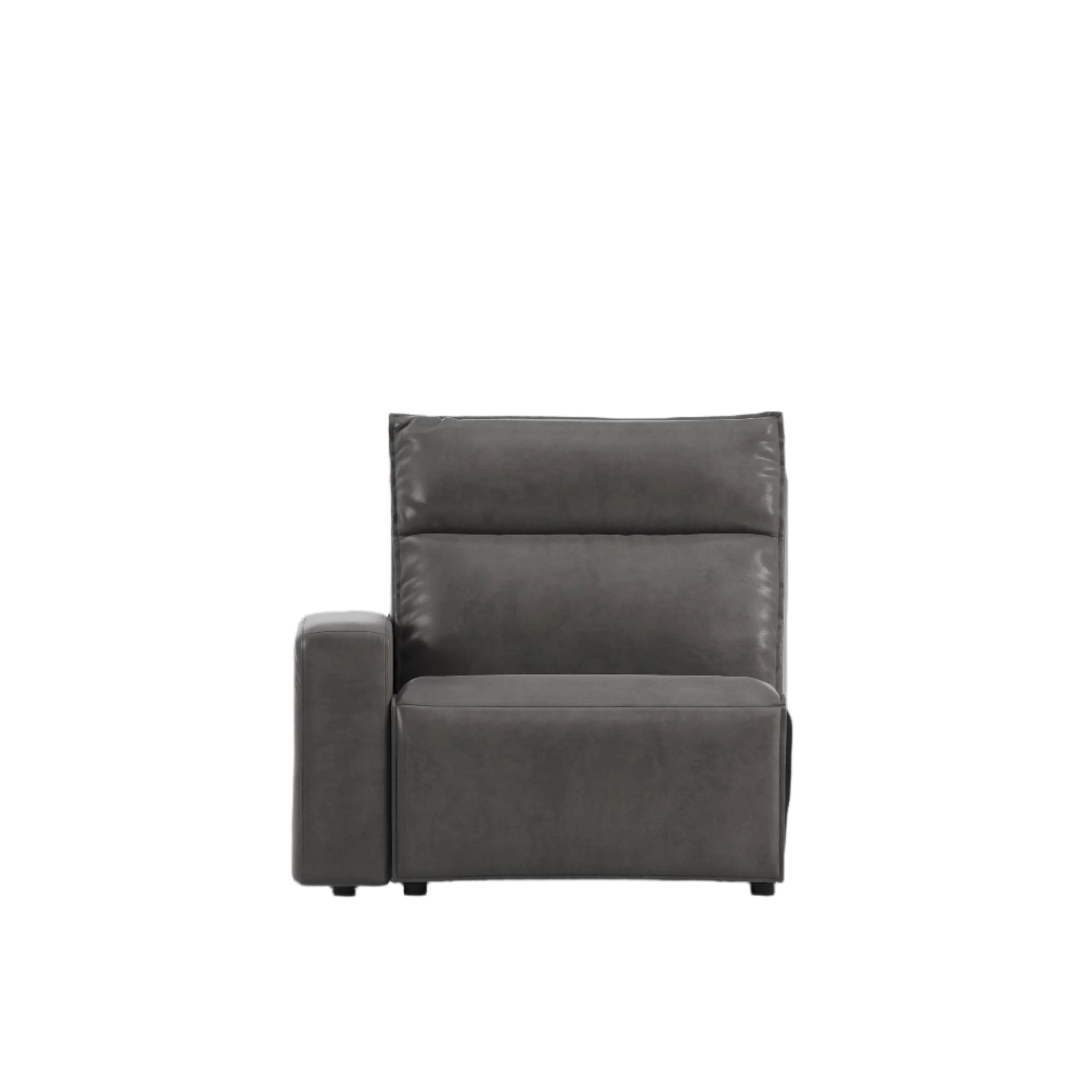 Modular Two Left Arm Facing Power Recliner