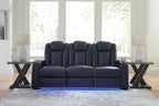 Fyne-Dyme Dual Power Reclining Sofa - Fabric