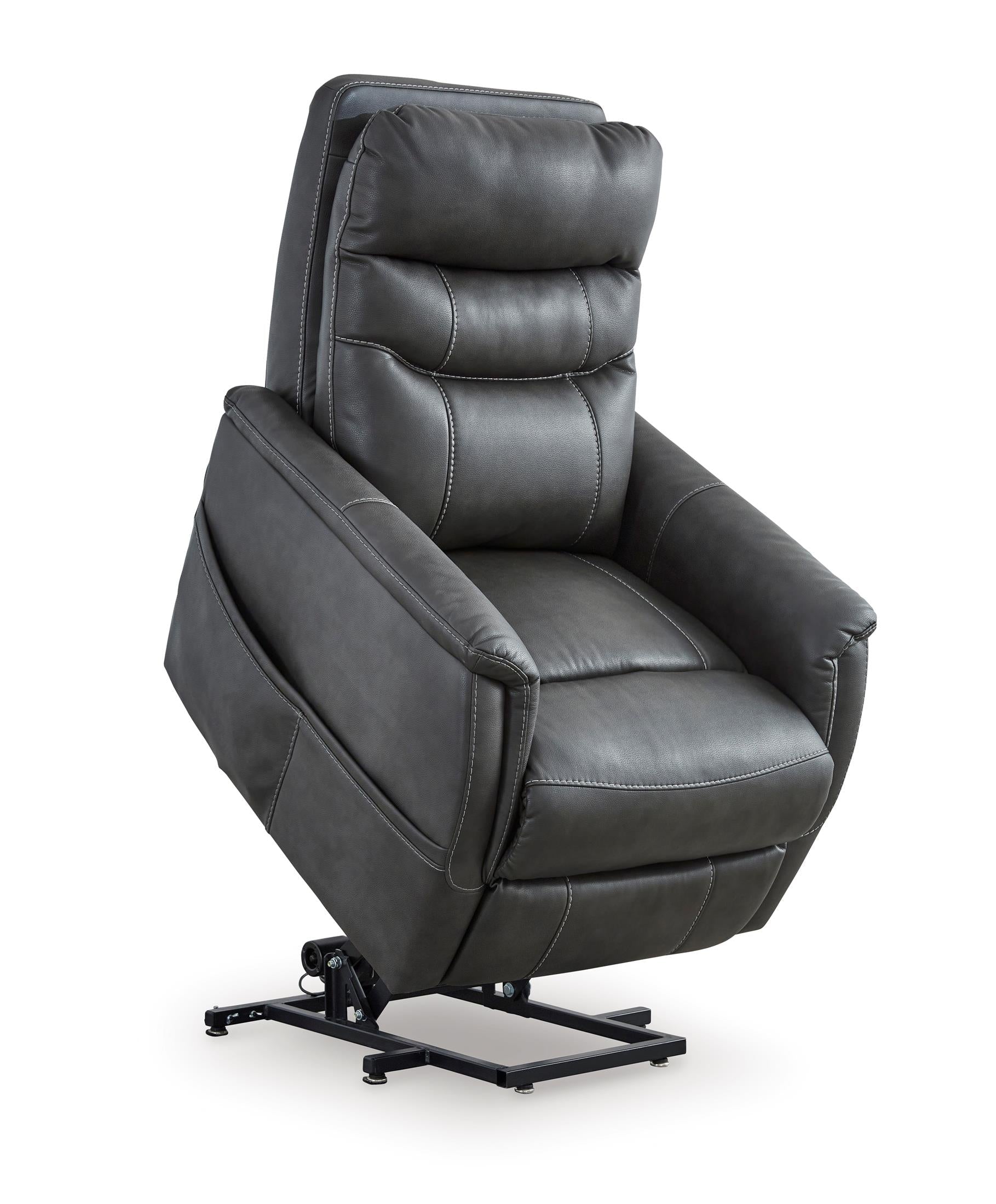 Strawbill Power Lift Recliner - Reclining