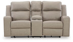 Lavenhorne Reclining Loveseat with Console - Fabric