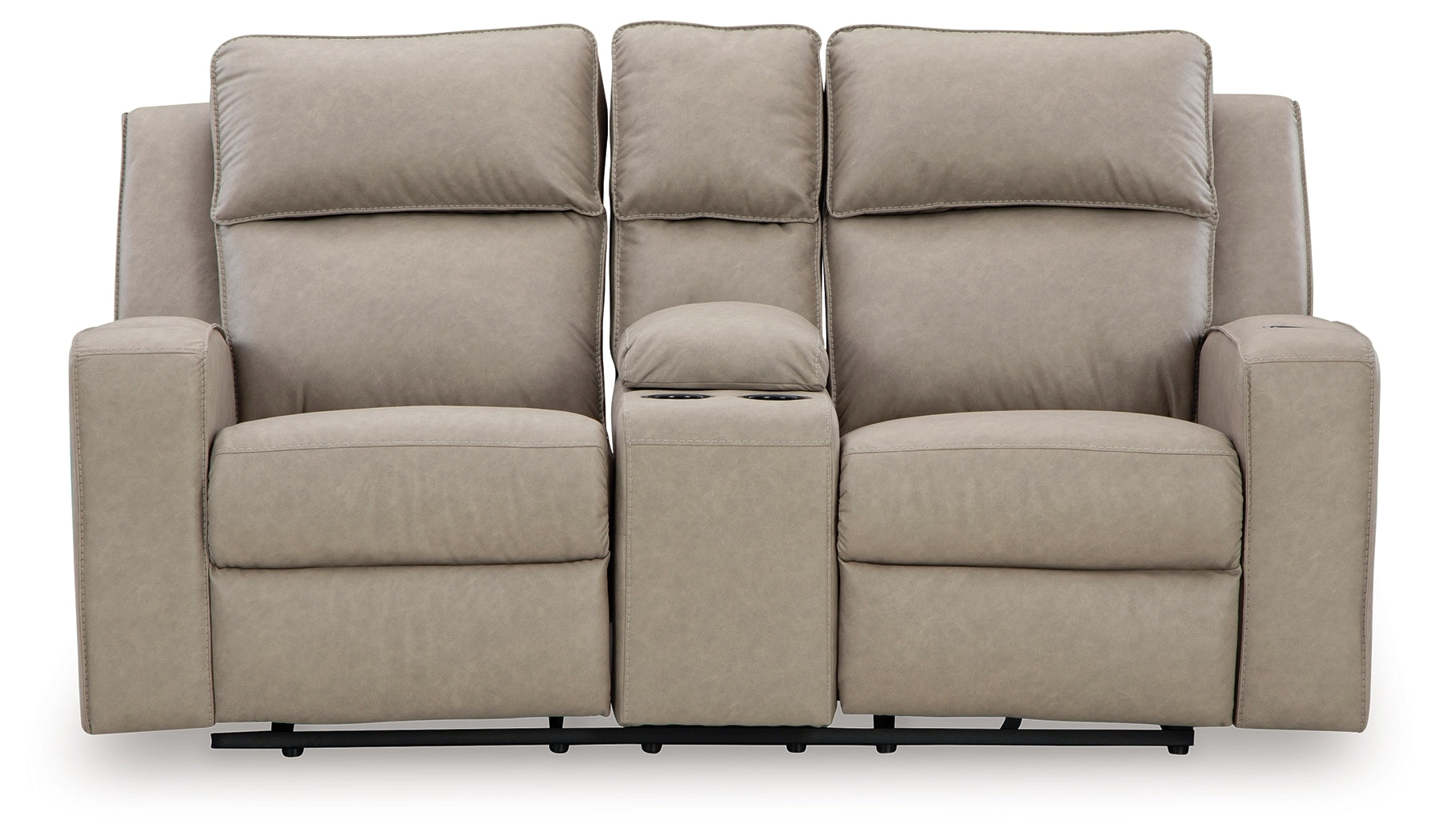 Lavenhorne Reclining Loveseat with Console - Fabric