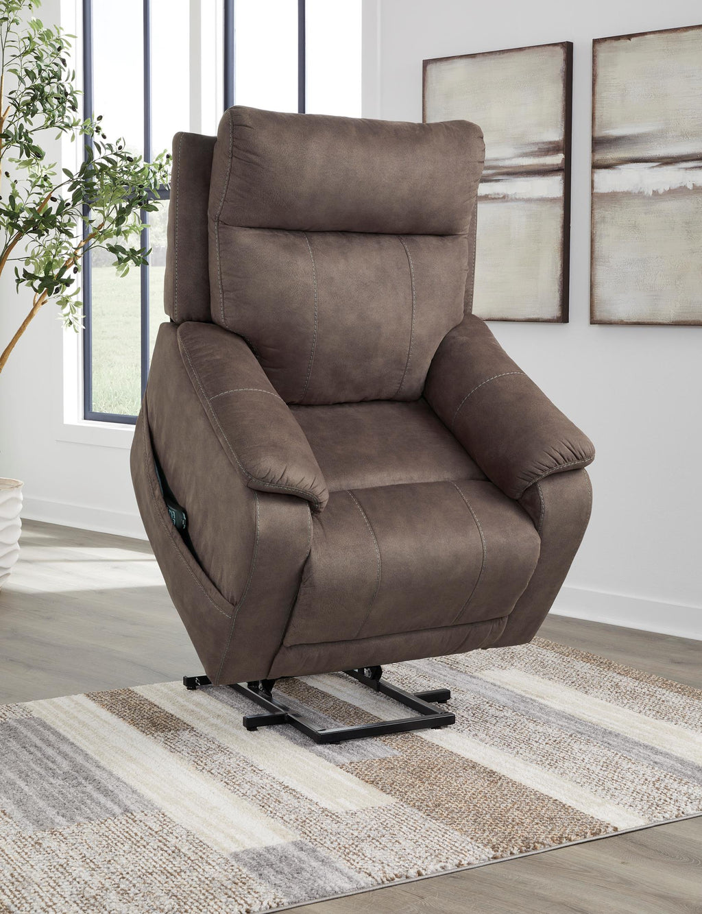 Crestmeade Power Lift Recliner - Reclining