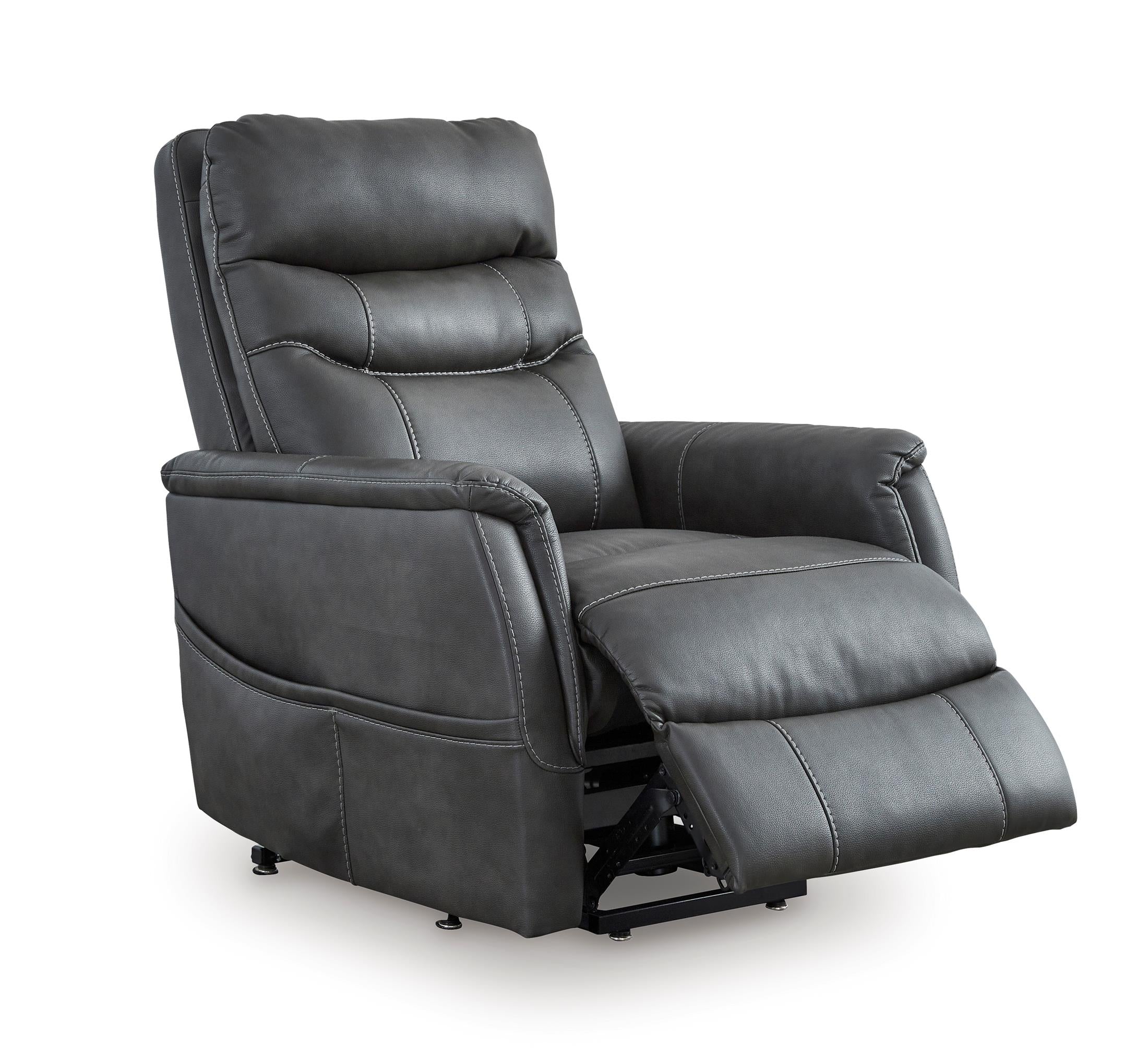 Strawbill Power Lift Recliner - Reclining