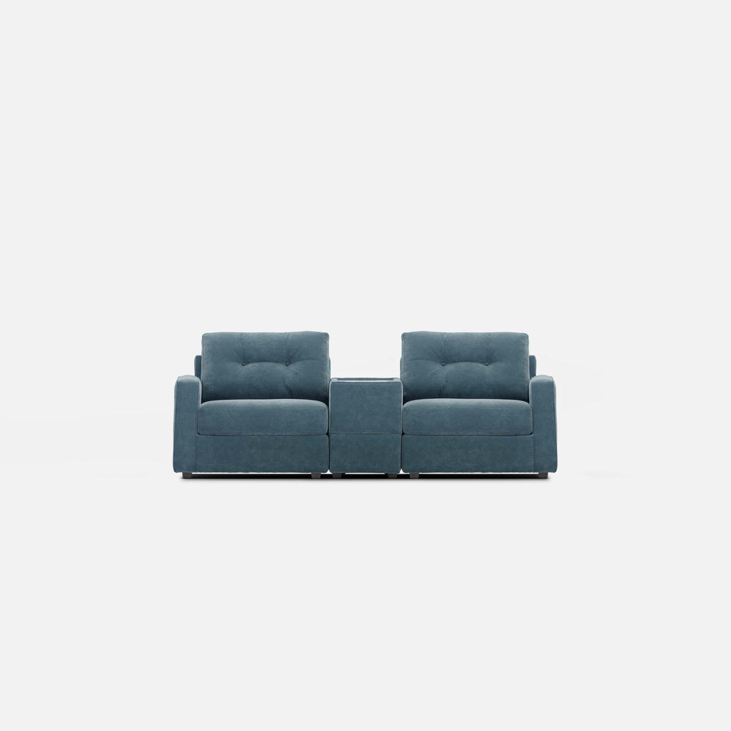 Modular 3-Piece Console Loveseat