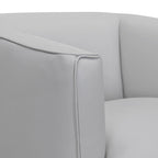 Whitney Leather Swivel Chair - Fabric