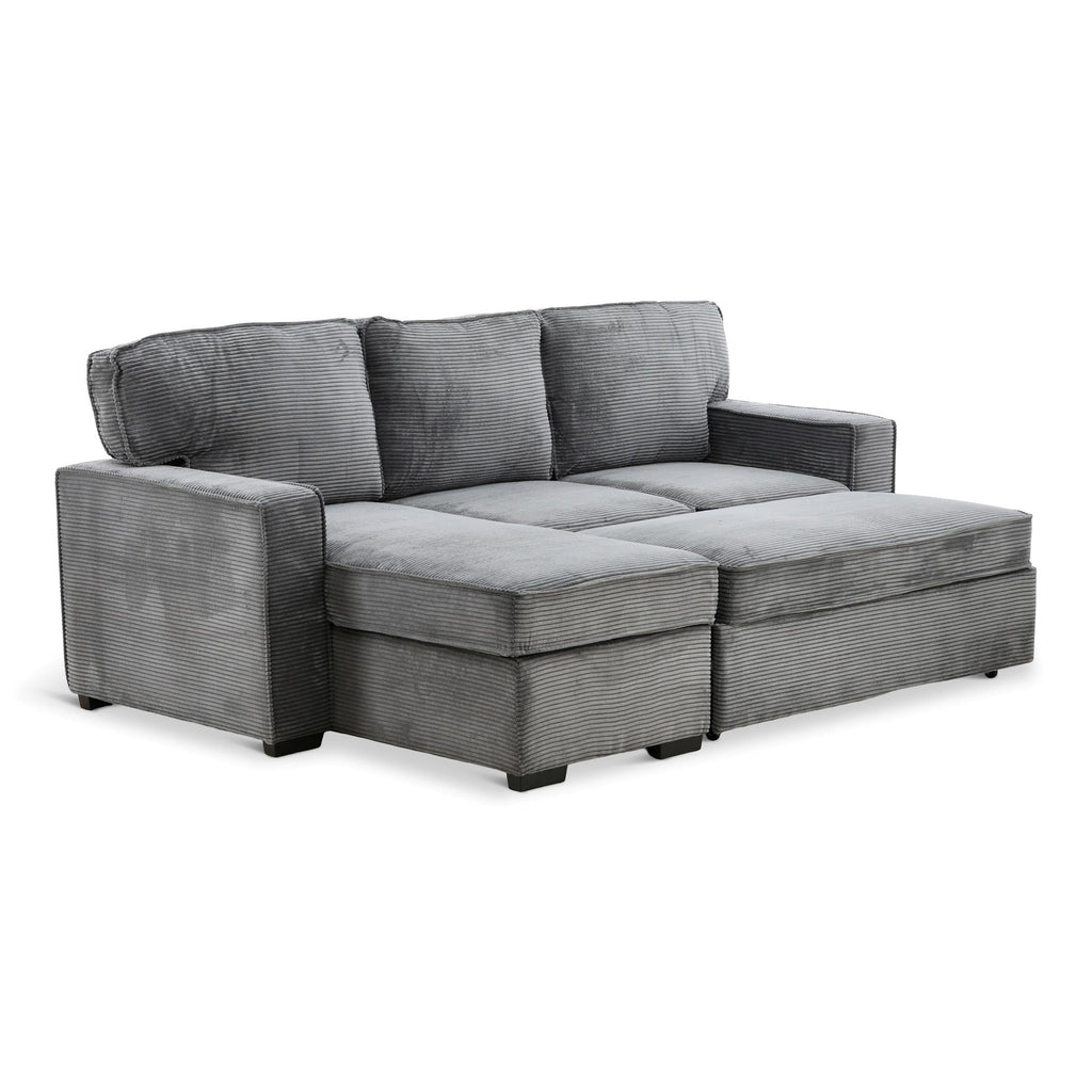 Amir 2-Piece Sectional with Sofa Bed - Set