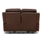 Adrian Leather Power Reclining Loveseat - Indoor