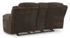 Frohn Reclining Console Loveseat - Fabric