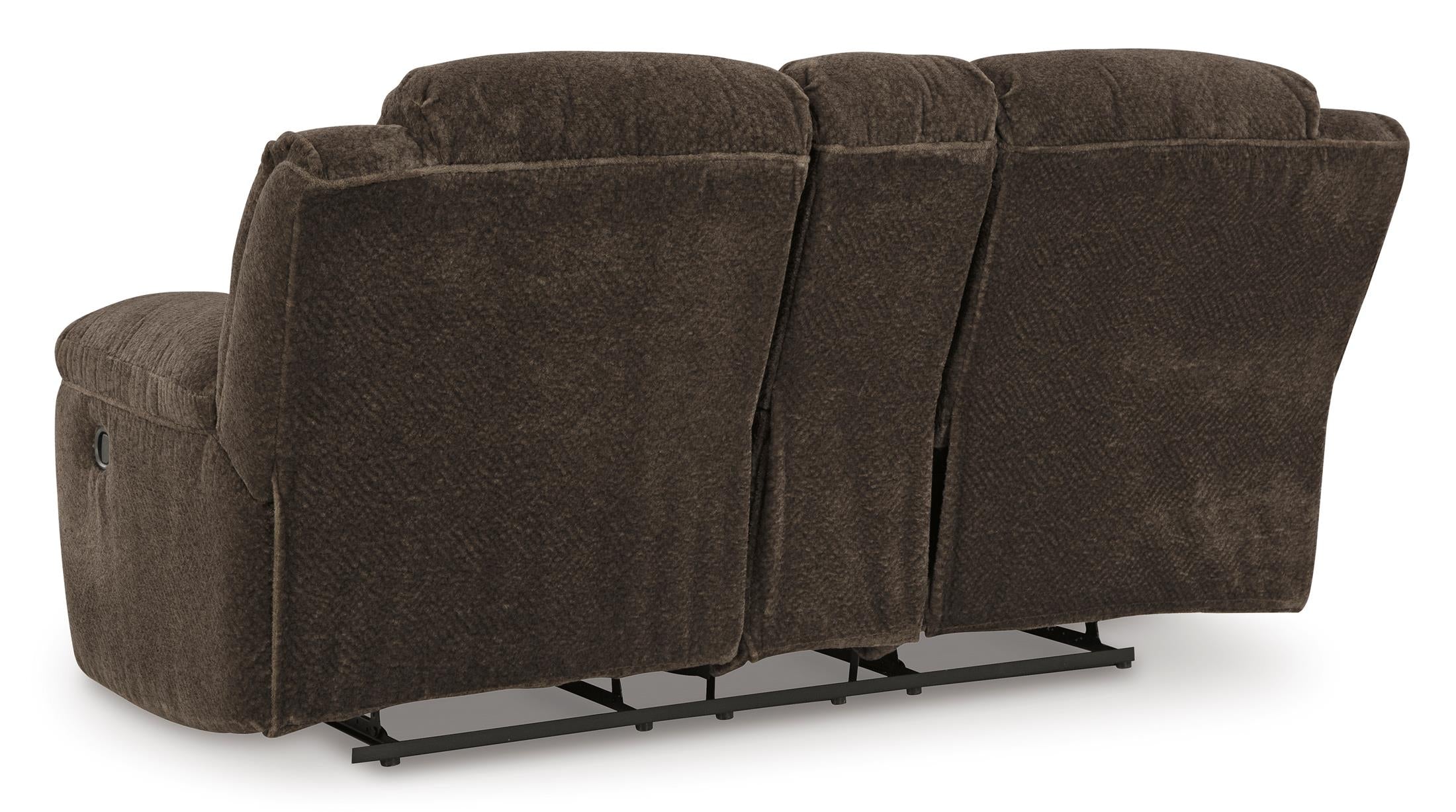 Frohn Reclining Console Loveseat - Fabric