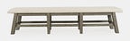 Hillsbridge Upholstered Dining Bench - Indoor