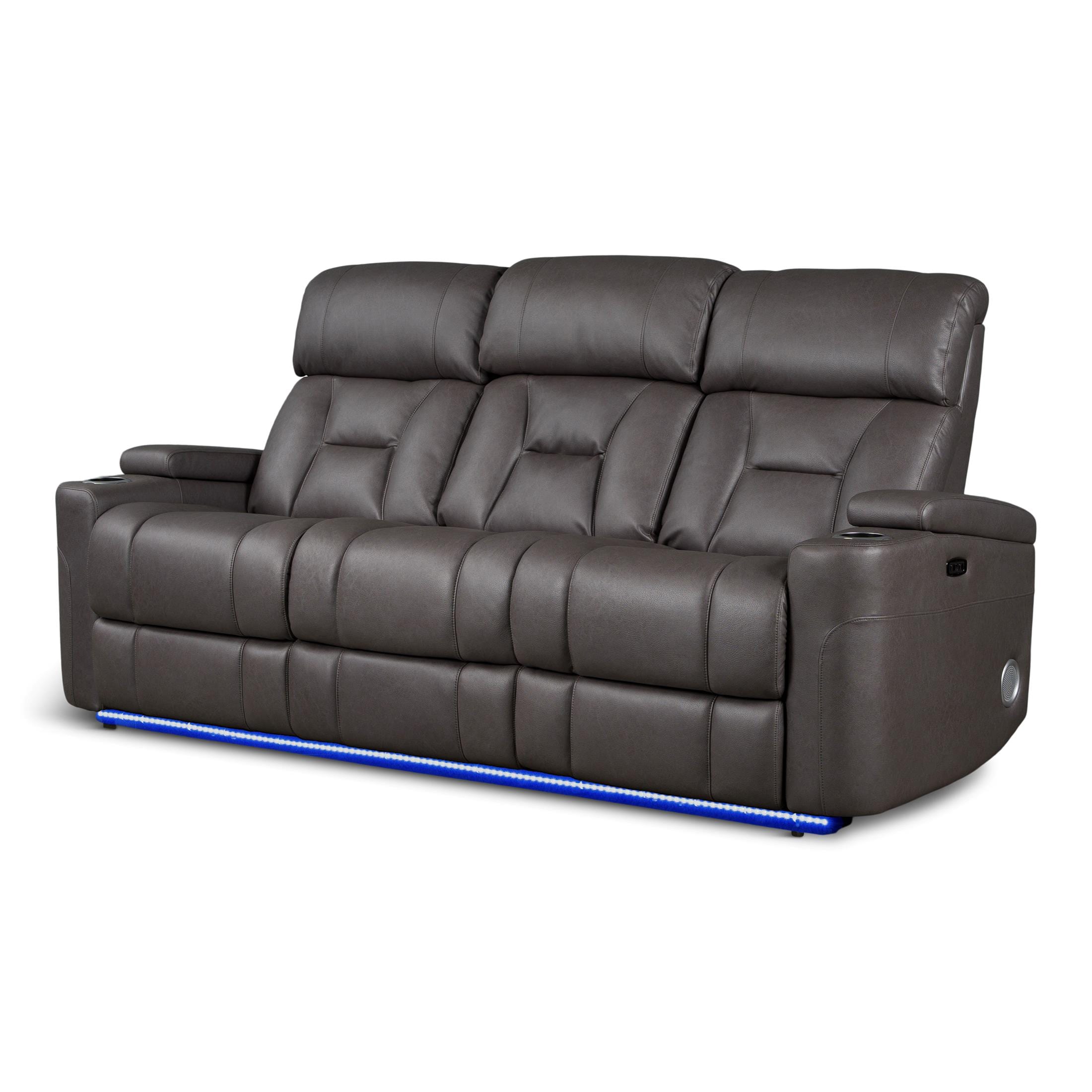 Fowler Power Sofa with Drop Down Table - Fabric