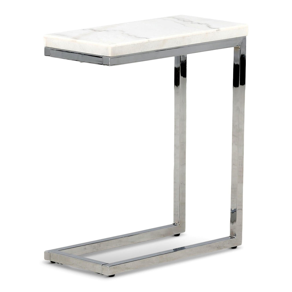 Casablanca Marble Top Chairside Table - End Table