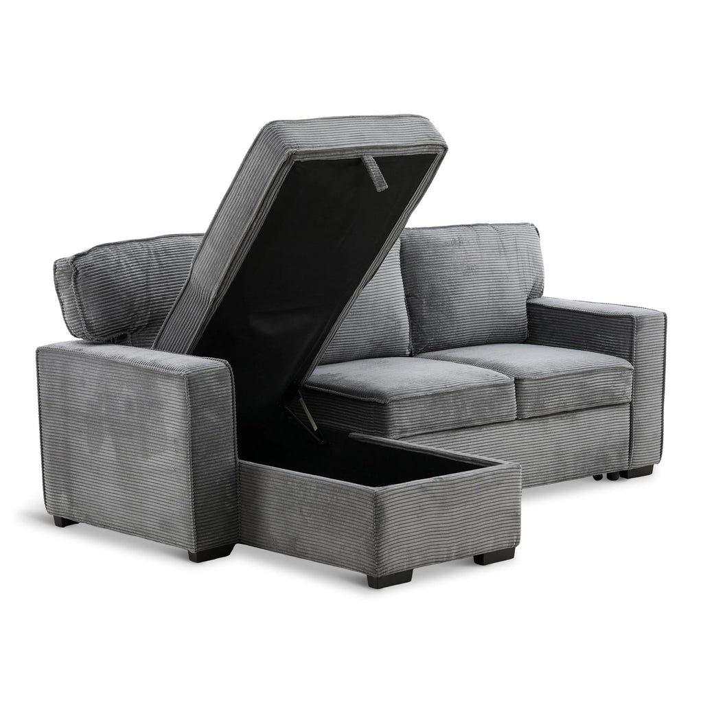 Amir 2-Piece Sectional with Sofa Bed - Set