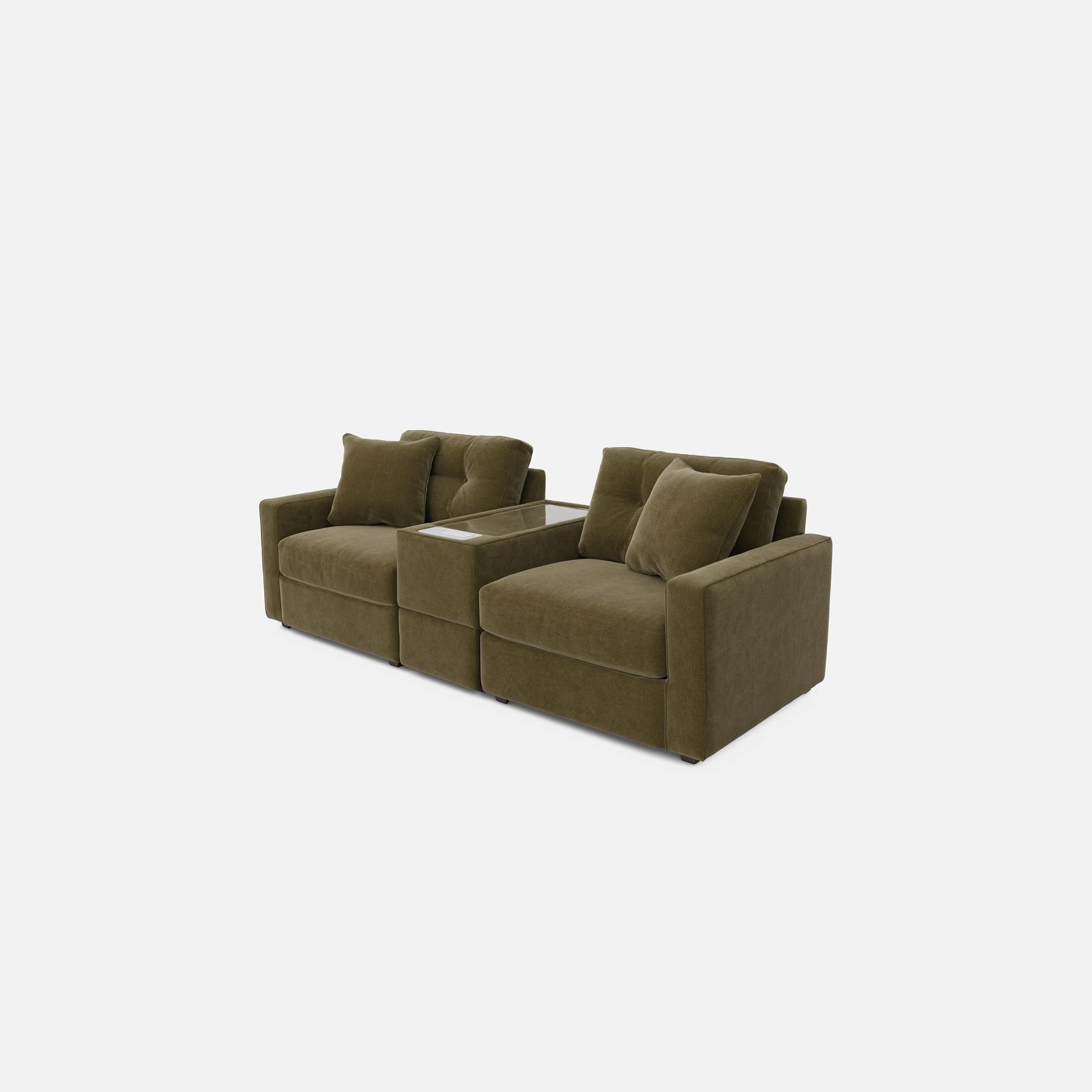Modular One 3-Piece Console Loveseat