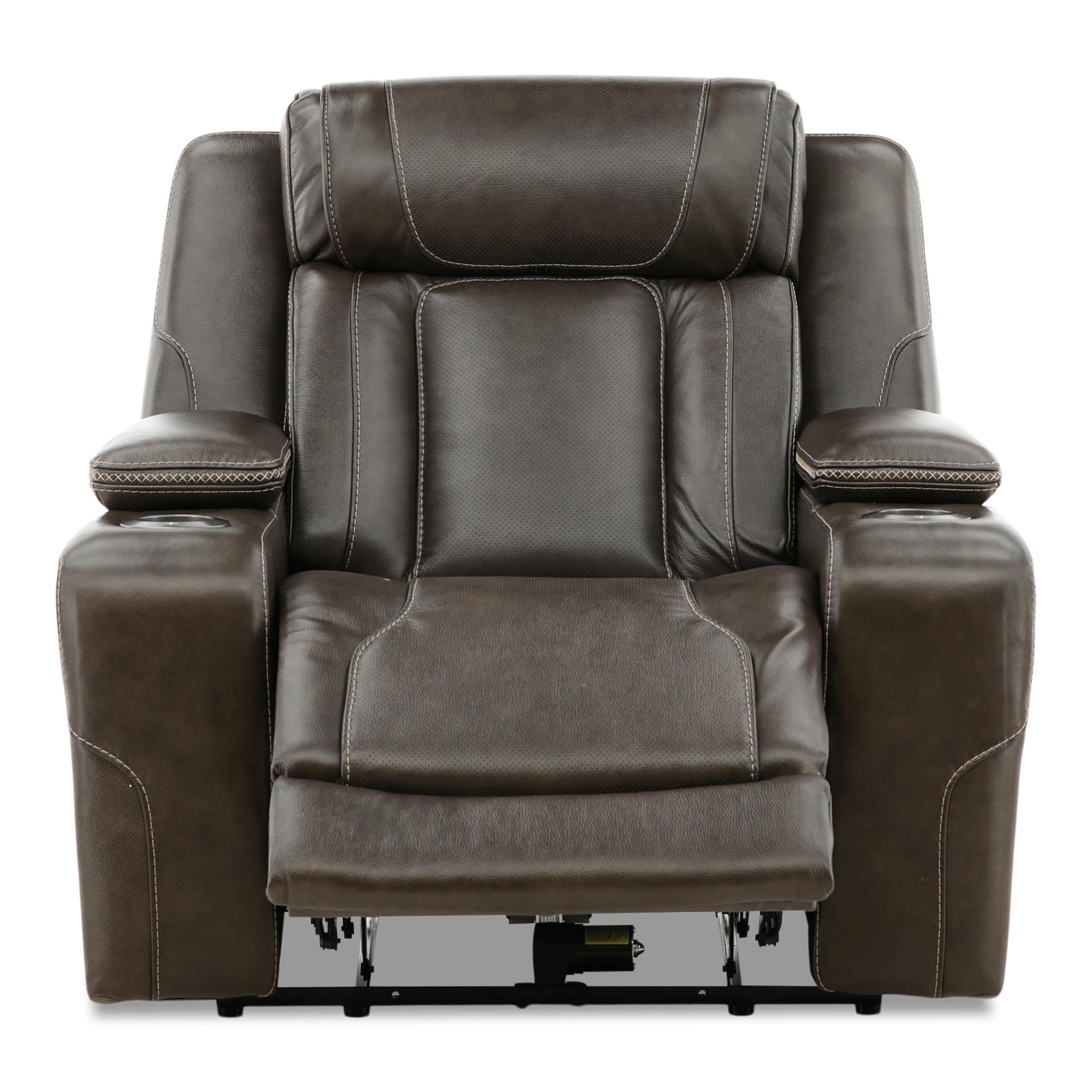 Denver Power Recliner - Leather
