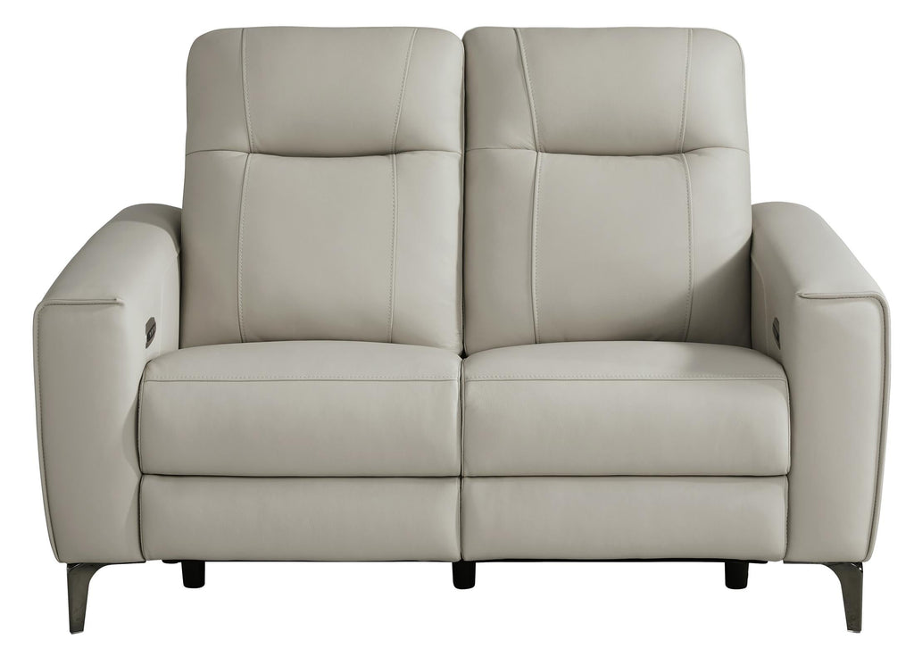 Parkside Heights Leather Power Reclining Loveseat - Indoor