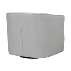 Whitney Leather Swivel Chair - Fabric