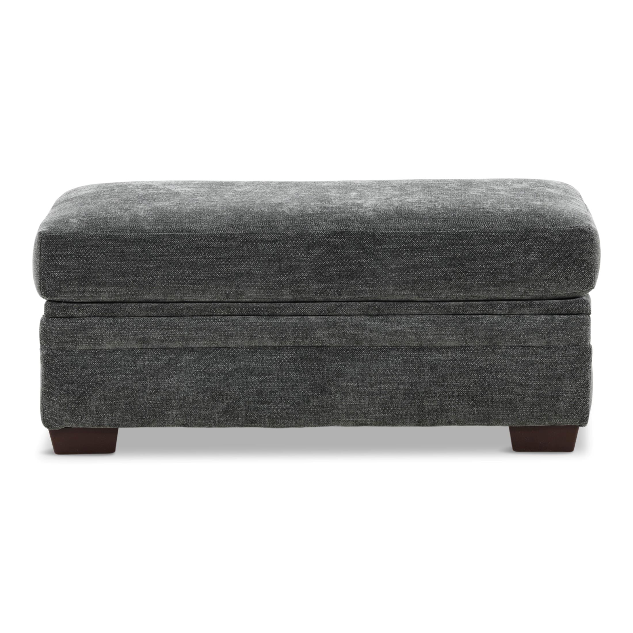 Bronte Storage Ottoman - Fabric