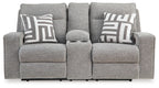 Biscoe Power Reclining Loveseat - Fabric