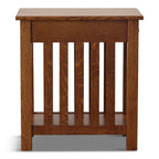 Oxford Mission Chairside End Table - Indoor