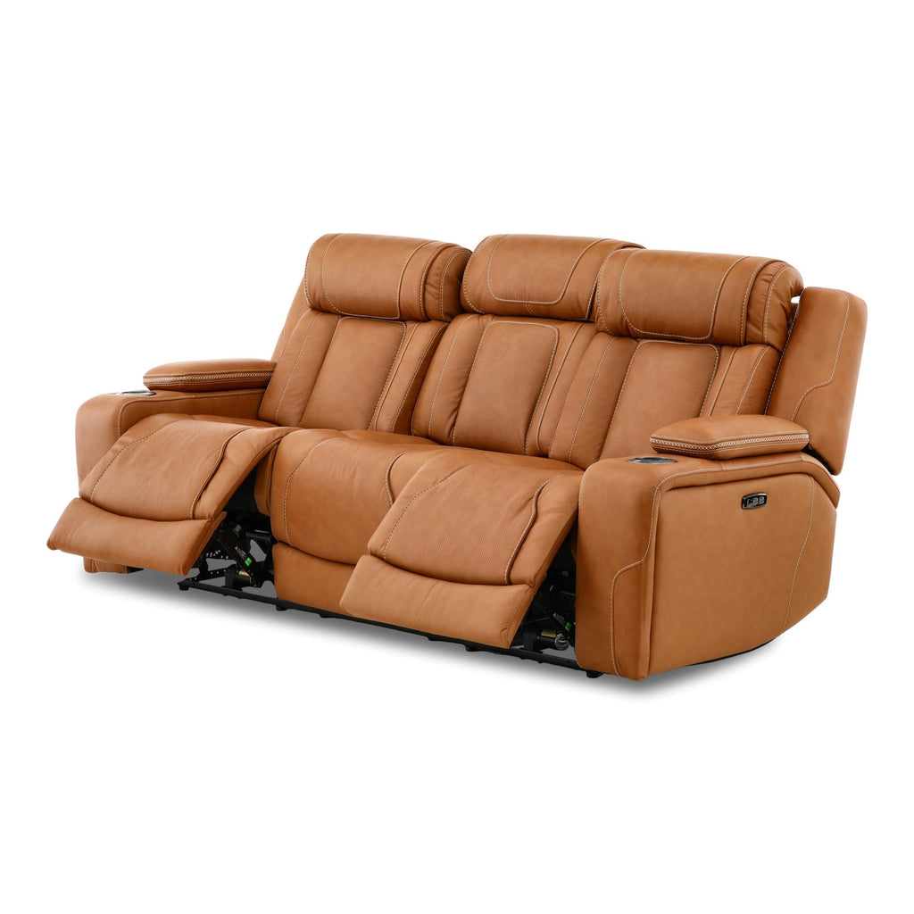 Denver Power Reclining Sofa - Leather