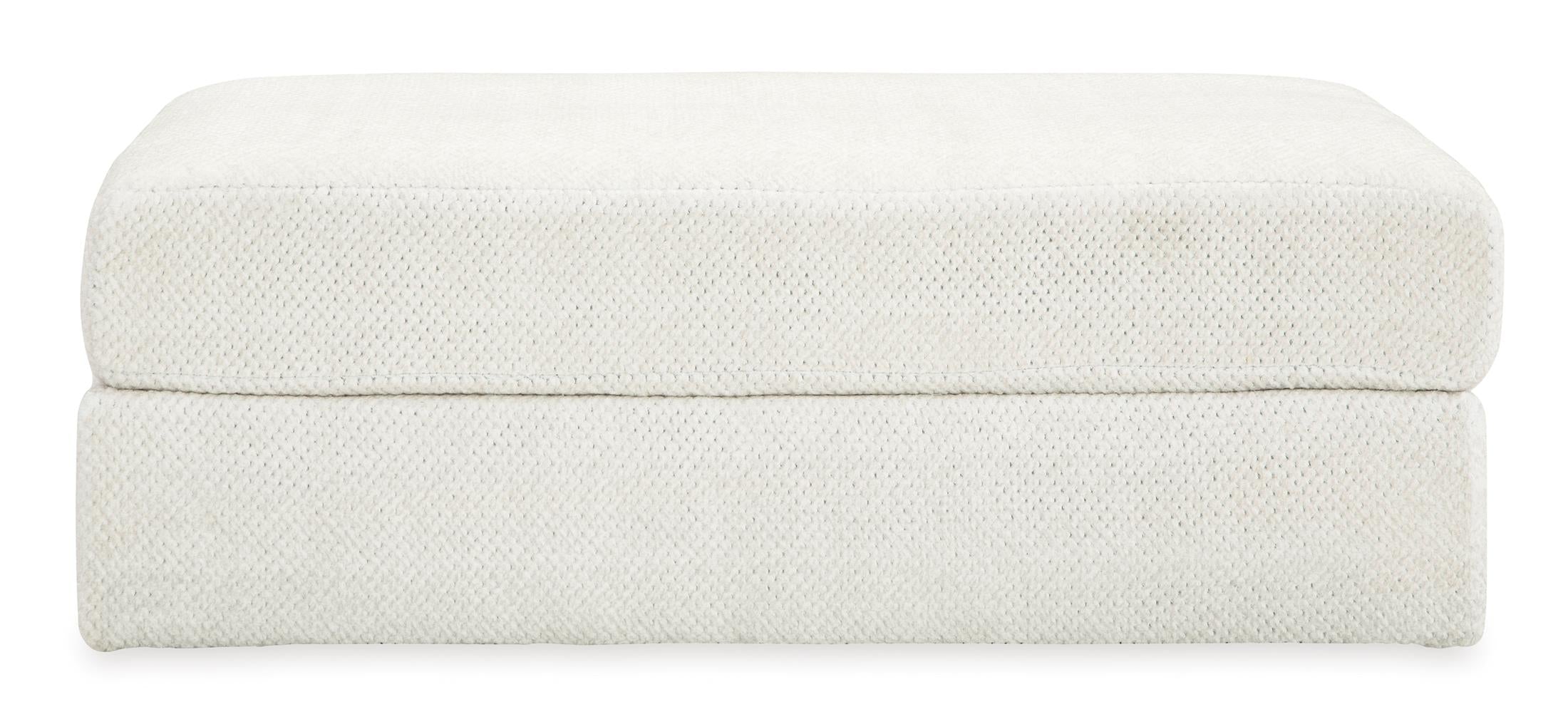Karinne Oversized Accent Ottoman - Fabric