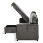 Amir 2-Piece Sectional with Sofa Bed - Set