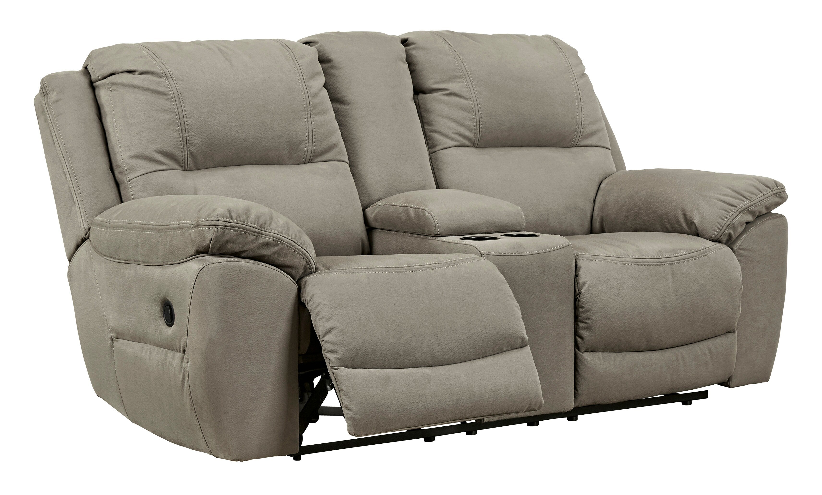 Next-Gen Gaucho Reclining Loveseat with Console - Fabric