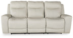 Mindanao Power Reclining Sofa - Steel