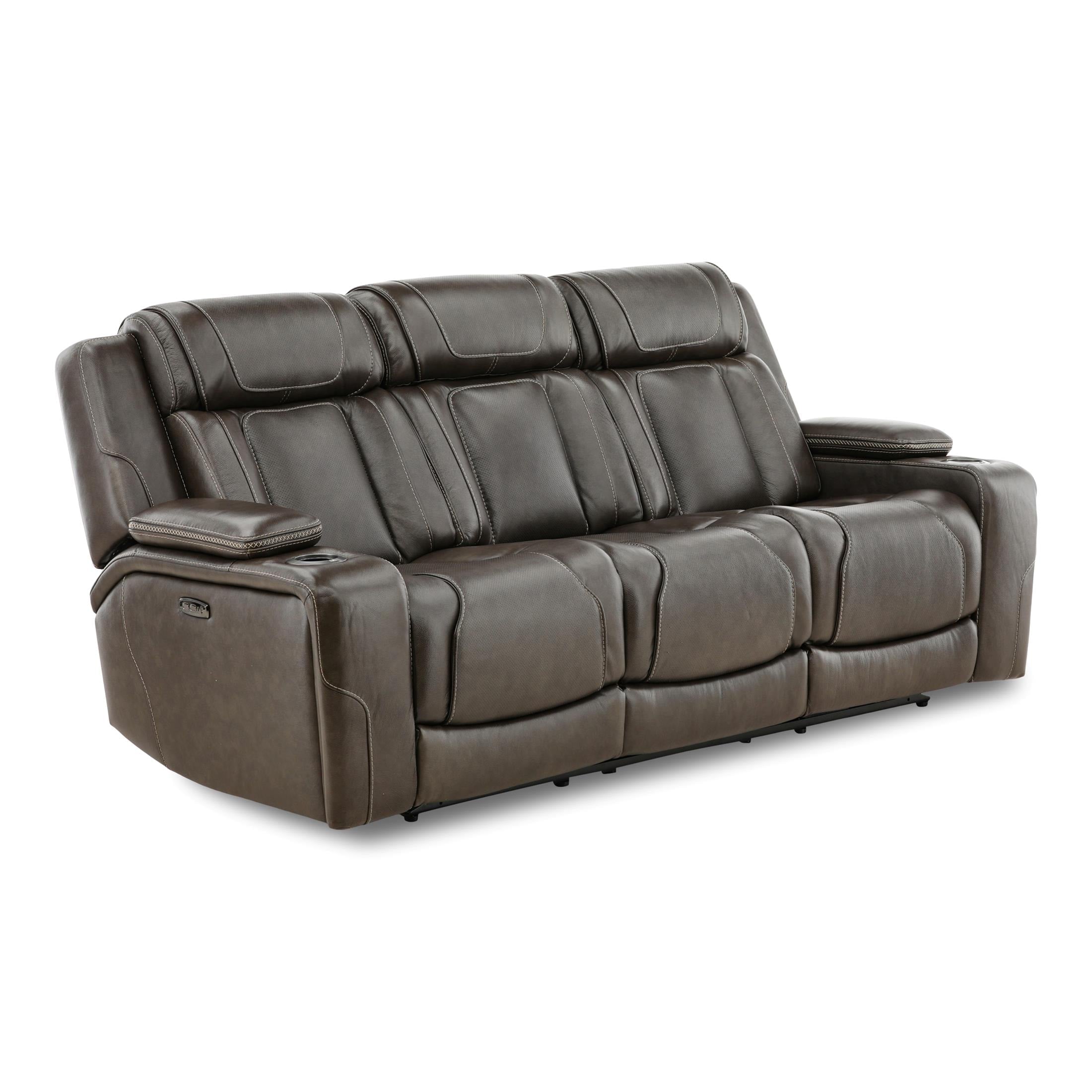 Denver Power Reclining Sofa - Leather