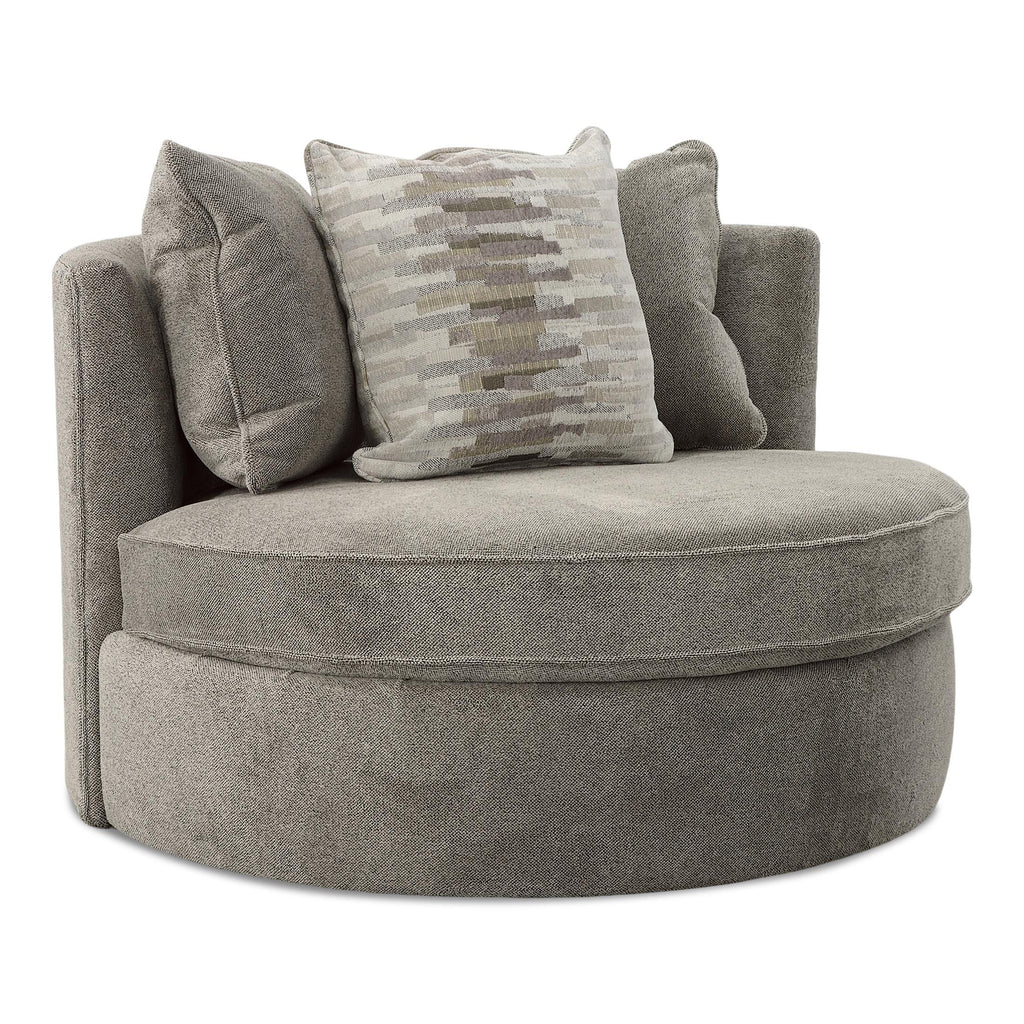 Daxton Swivel Chair - Fabric