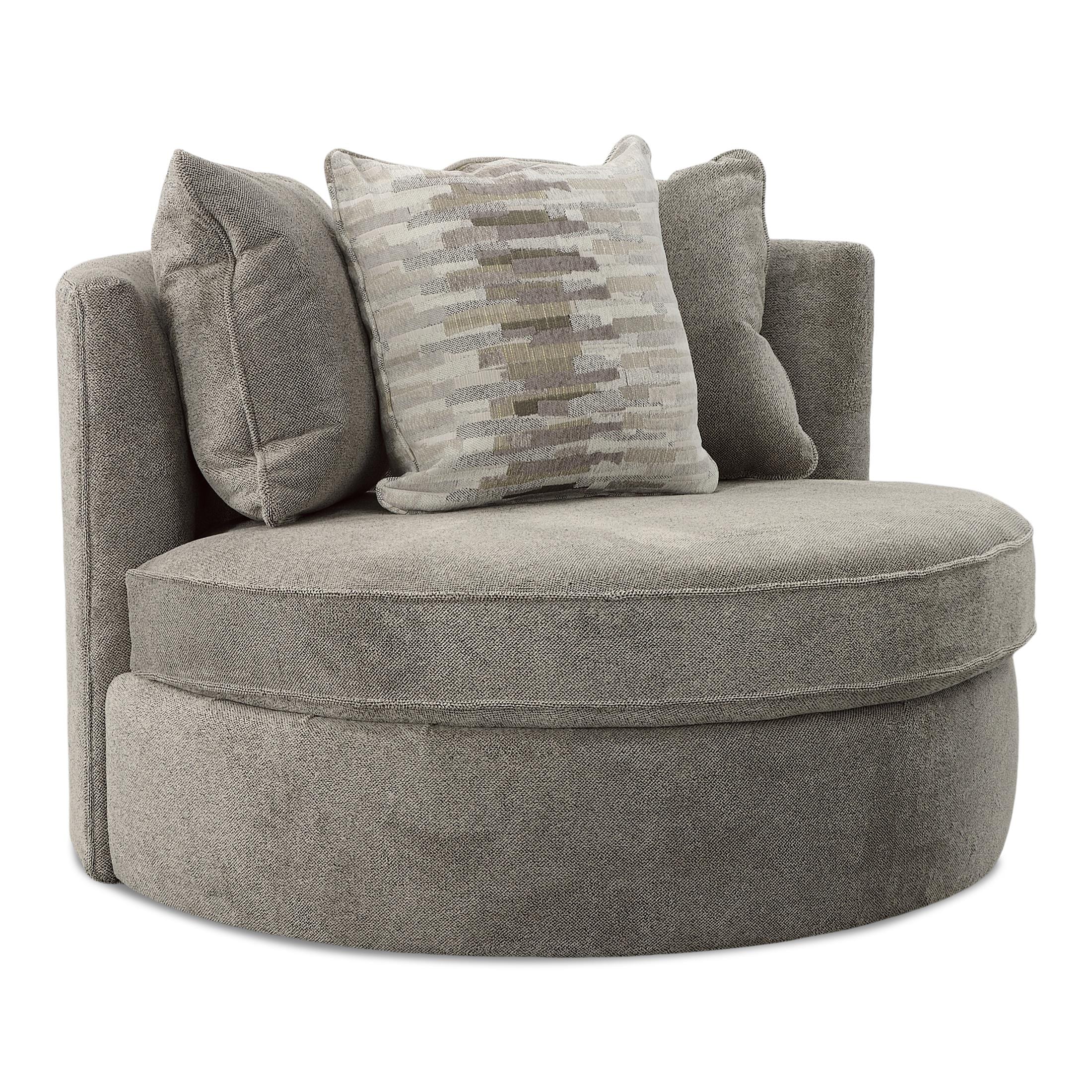 Daxton Swivel Chair - Fabric