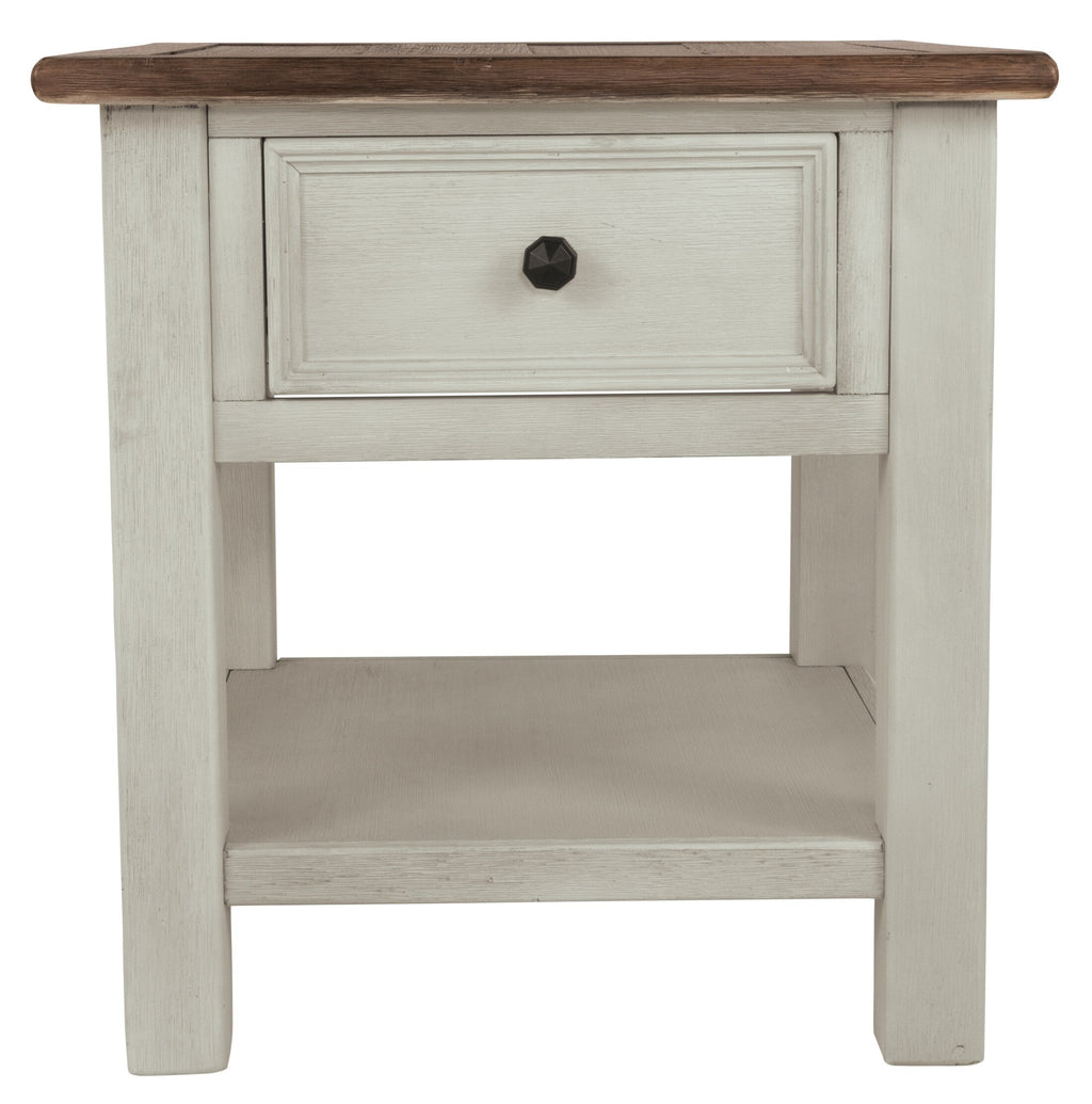 Bolanburg Chairside End Table with USB Ports & Outlets - Indoor