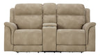 Next-Gen DuraPella Power Reclining Loveseat with Console - Fabric