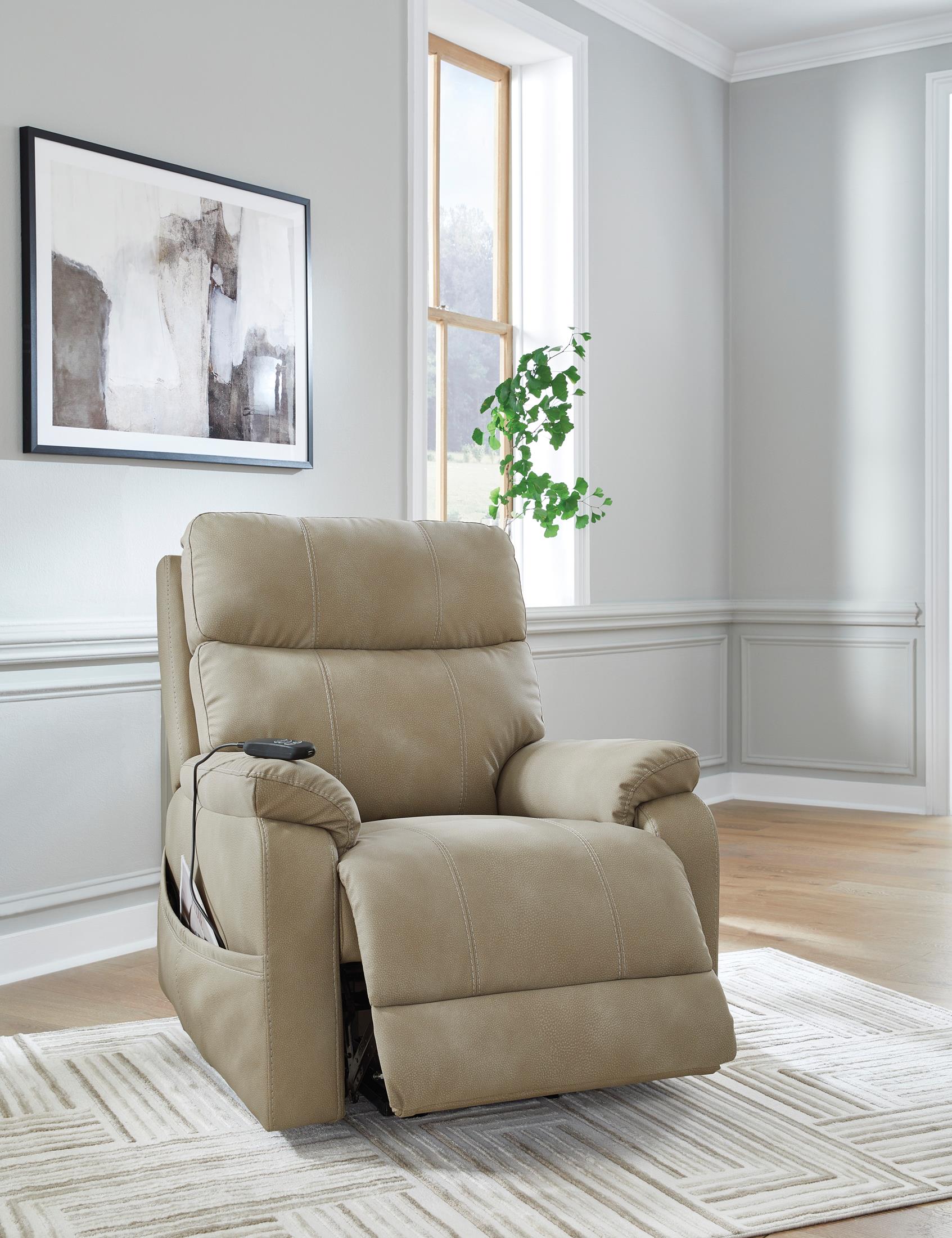 Next-Gen Durapella Power Lift Recliner - Reclining