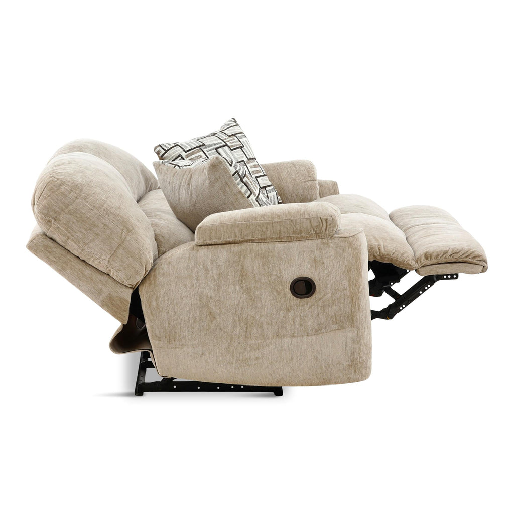 Landen Reclining Loveseat - Fabric