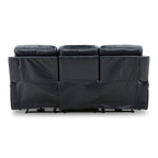 Hampton Leather Home Theater Sofa - Power