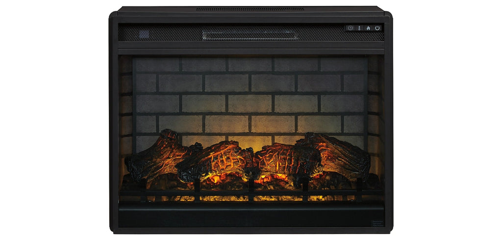Entertainment Accessories Electric Infrared Fireplace Insert - Indoor