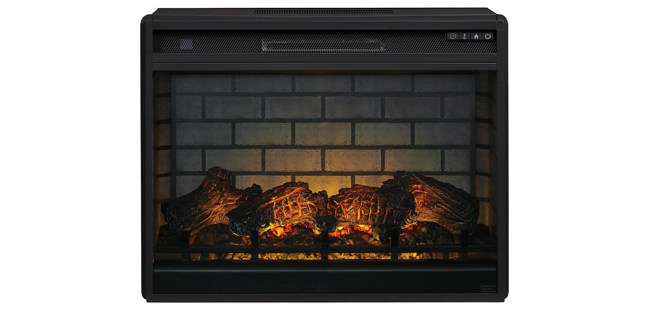 Entertainment Accessories Electric Infrared Fireplace Insert - Indoor