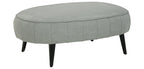 Hollyann Oversized Accent Ottoman - Fabric