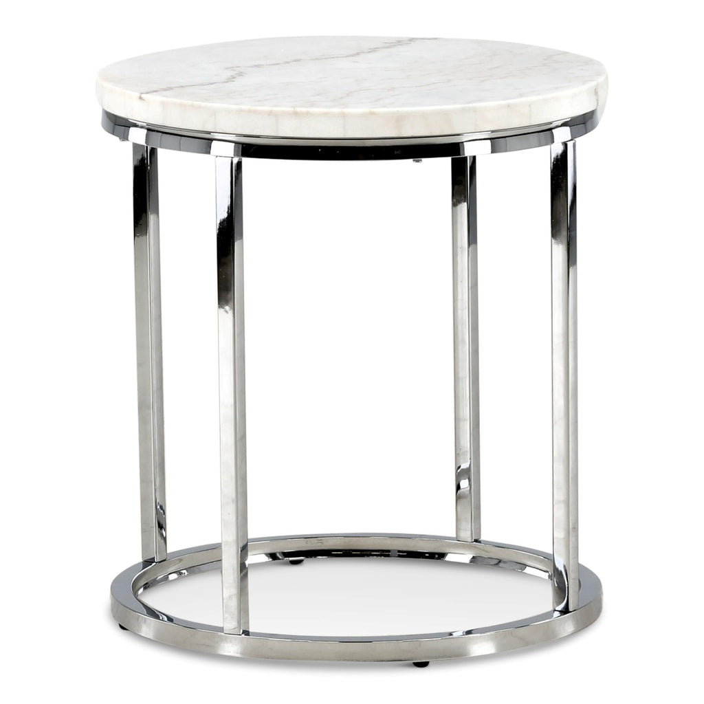 Casablanca Marble Top End Table - Indoor