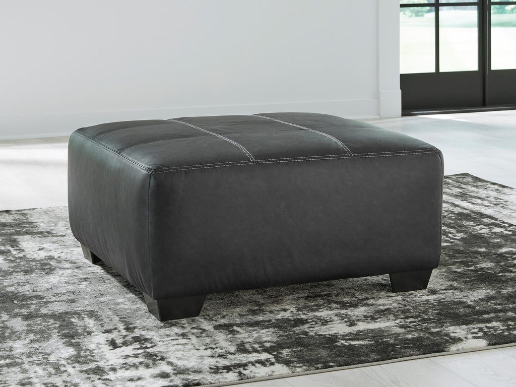 Brixley Pier Oversized Accent Ottoman - Fabric
