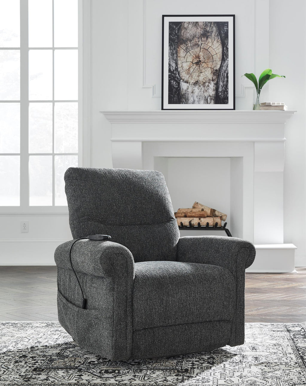 Aureta Power Lift Recliner - Reclining